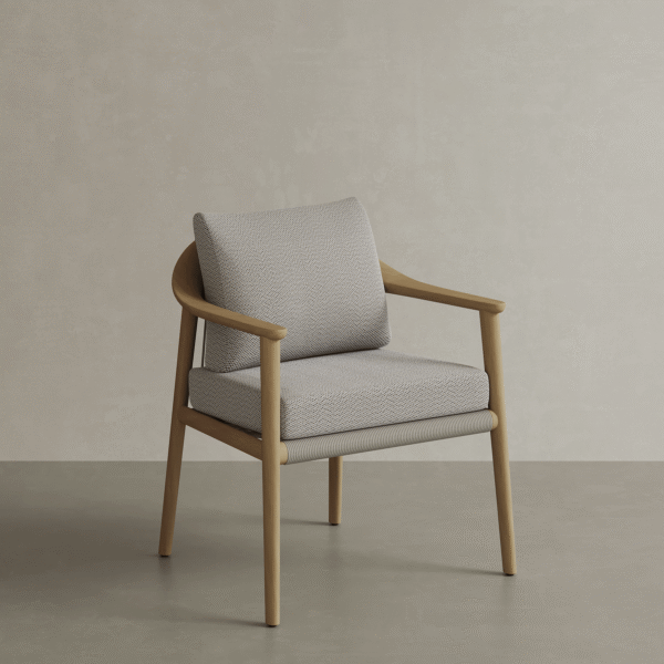 N1 Dining Chair Light Teak