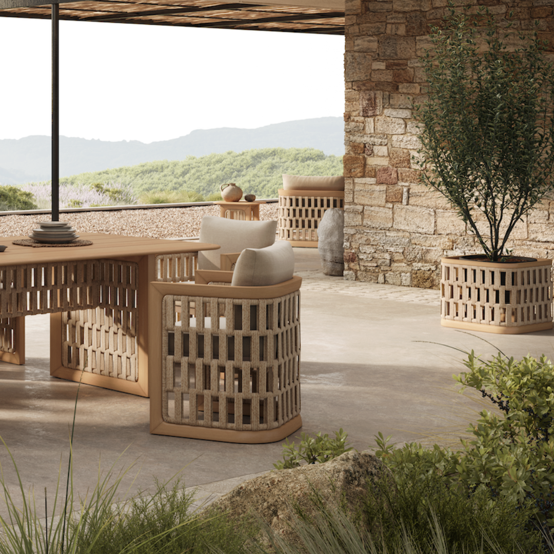 N2 Dining Chair Light Teak - Image 3