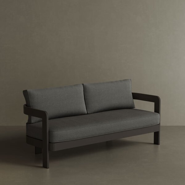 N3 Kohl Three Seater Sofa Smoke Weave